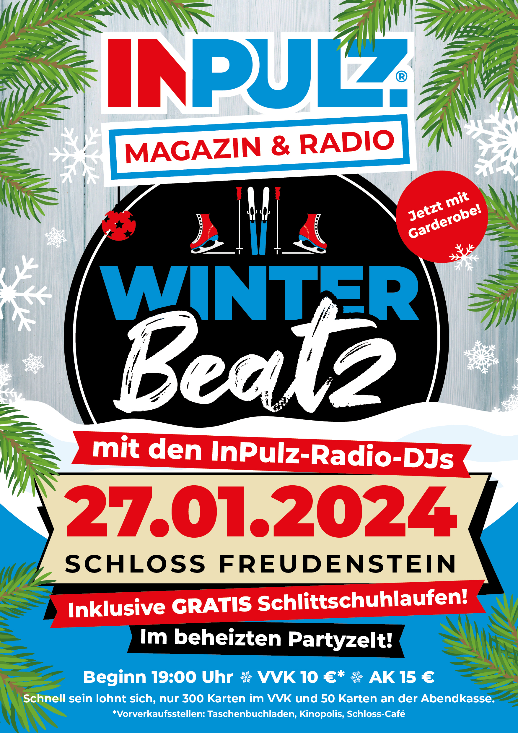 You are currently viewing InPulz Winter Beatz 2024 im Schloss Freudenstein Freiberg