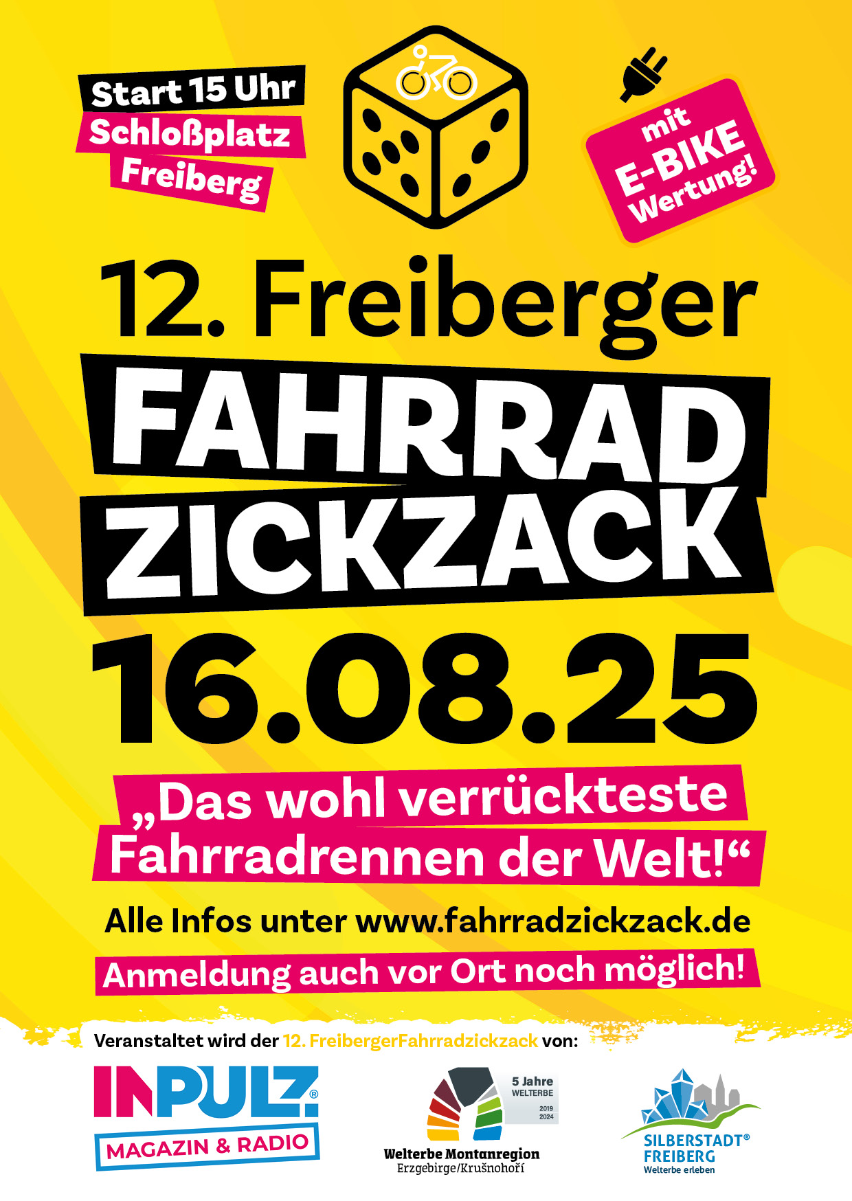 Du betrachtest gerade JETZT NOCH ANMELDEN BEIM 12. FREIBERGER FAHRRADZICKZACK