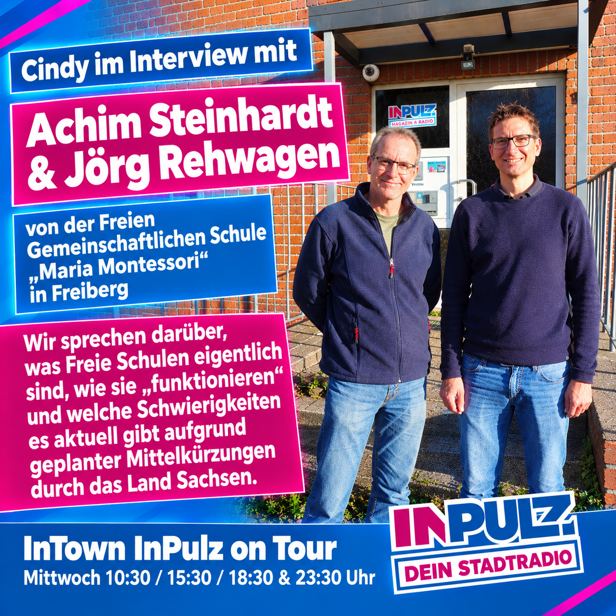 Du betrachtest gerade InTown im Gespräch mit der Montessori-Schule Freiberg