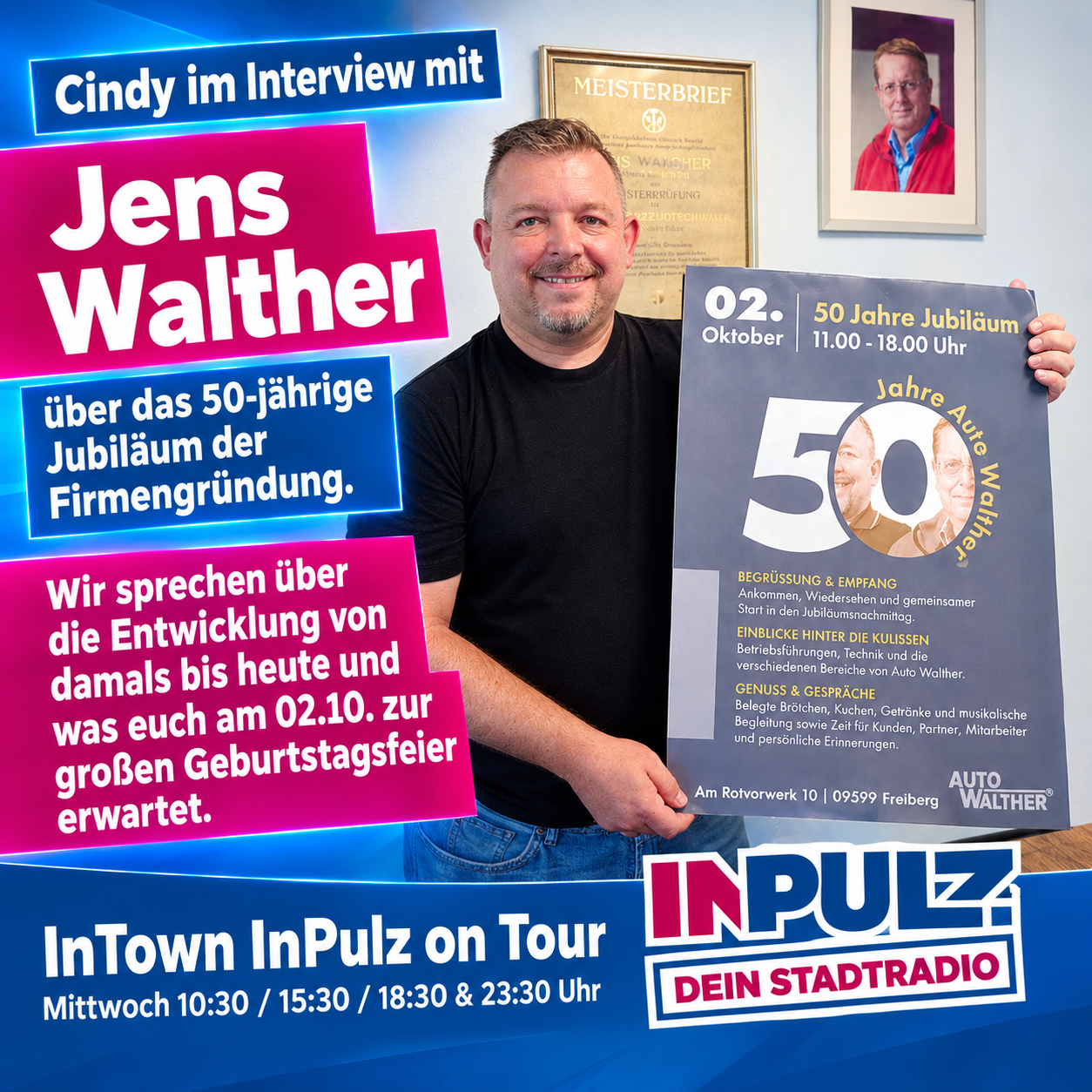 Du betrachtest gerade InTown on Tour bei Mazda Walther
